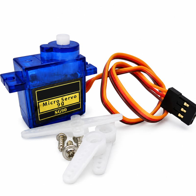 Pack of 2 TowerPro SG90 Mini Servo - 180 degree Rotation - Standard Quality